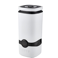 Humidificateur d'air ultrasonique à remplissage par le haut, grande capacité 4L, diffuseur d'huiles essentielles aromatiques avec lumière LED colorée, générateur de brume
