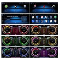 Radio con Pantalla Táctil Android 13 de 10.25 Pulgadas, GPS, CarPlay Inalámbrico, Compatible con Mercedes W221 Clase S W216 CL 2006-2015