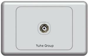 Estándar australiano para enchufes horizontales industriales de pared para TV/satélite/computadora/teléfono 10/15A, retardantes de llama, de policarbonato. - Product Image 3