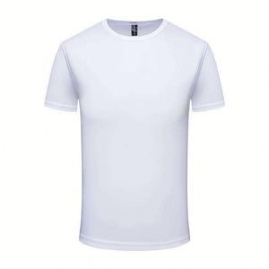 Camiseta Informal de Tela Jersey, Diseño en Blanco, Poliéster Suave, Impresión por Transferencia de Calor, Logotipo Personalizado, Secado Rápido, para Hombre - Product Image 3