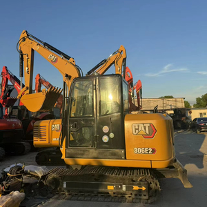 Excavadora Usada Original de Japón, la Más Vendida, Cat306E de 6 Toneladas, Hidráulica, con Pocas Horas de Trabajo, Mini Excavadora Usada Cat306e2, Pequeña CAT306E2 - Product Image 1