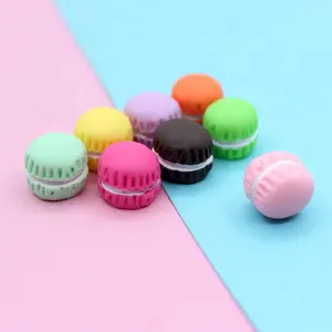 Grosir Besar Penjualan Laris 3D Resin Chunky Lucu Gaya Macaroon Manik Mini Kawaii untuk Aksesori Dekorasi