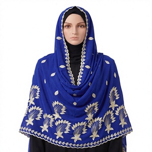 Foulard en mousseline de soie pour femme, motif floral, feuilles, strass brodés, bordure plume de blé, léger, respirant, doux, vente en gros, OEM ODM - Product Image 4