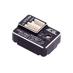 AGFRC GY04M V3.5 <span class=keywords><strong>Mini</strong></span> Gyroscope de direction en aluminium CNC, coque noire en métal, contrôle PWM PID, 3.7-8.4V 2S Lipo, haute stabilité - Product Image 2
