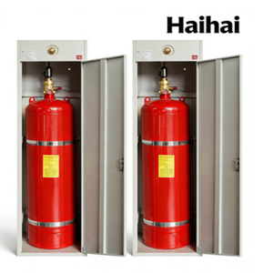 Armoire d'extinction d'incendie HFC-227ea 120L*2 WK en acier rouge de qualité industrielle pour bibliothèques - Product Image 6
