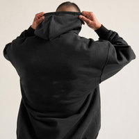 Sweat à capuche en polaire vierge double couche avec logo personnalisé 500 g/m² de haute qualité Sweats à capuche pour hommes lourds Sweats à capuche surdimensionnés