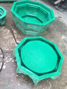 Moules à pots de fleurs en béton de fibre de verre de haute qualité pour la <span class=keywords><strong>création</strong></span> de jardinières et d'ornements DIY - Product Image 2