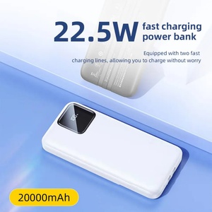 Custom 10000mAh Portable Power Bank Charger Emergency Type <b>C</b> 20000mAh External Battery with Power Bank Cable for Phone - Product Image 3