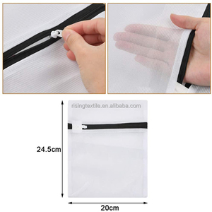 High Quality Nursing Breast Pads Washable Nursing Braest Pads 3-Layer Bamboo Breast pads With Laundry Bag - Product Image 3