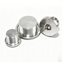 Bouchon de câble industriel en laiton sur mesure, filetage métrique, ignifuge, antirouille, anti-poussière, antidéflagrant IP68, joint d'étanchéité