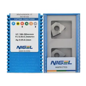 أداة القطع ماسية Nigel WNGA 080404 CNC Carbide ادوات CBN للادوات التحويل CNC أداة ممتازة في الأداء والمتانة