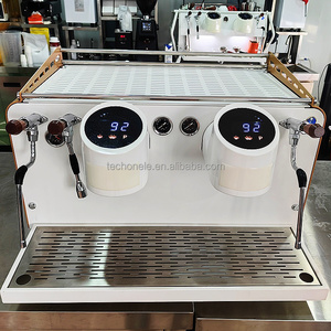 เครื่องชงกาแฟเอสเพรสโซ่เชิงพาณิชย์ Zilong รุ่น 9BRs ระบบ PID คู่ หม้อต้มแยก 3 ช่อง ตั้งโปรแกรมได้ สำหรับร้านกาแฟและร้านอาหาร - Product Image 4
