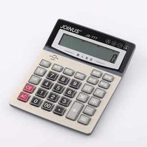 จงเฉิง Js777 เครื่องคิดเลขตั้งโต๊ะ 12 หลัก ฟังก์ชั่นเสียง ใช้ในเชิงพาณิชย์ สีดำ วัสดุ PS - Product Image 4