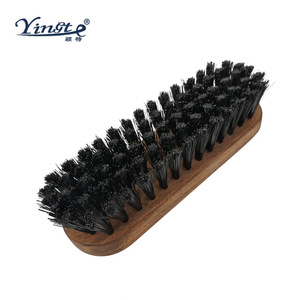 Yinste Solid Wood <b>Shoe</b> Brush Black Bristles For Cleaning And Polishing <b>Shoes</b> - Product Image 2