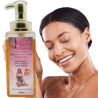 OEM Bio Riche en Papaye et Carotte 7 Jours Gel Douche Décolorant Magique Ultra-rafraîchissant Sain Éclaircissant Qualité Crème Bain