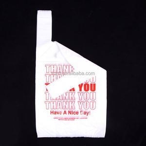 Custom Logo Disposable Plastic Vest <b>Bag</b> Custom Logo Plastic Grocery <b>Bag</b> for Food Packaging - Product Image 3