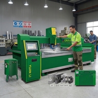 Machine de découpe à jet d'eau CNC 3 axes YUANLI 30KW, équipement de découpe industriel haute précision