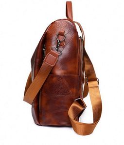 Échantillon gratuit de sac à dos marron tendance pour femmes, marque privée, fabrication ODM, pour l'extérieur - Product Image 5