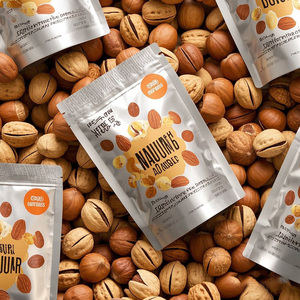 Trái cây khô hạt điều Snack đứng lên túi cho thực phẩm với dây kéo nhà máy trái cây khô hạt điều đậu phộng nhiều lớp khoai tây chiên - Product Image 6