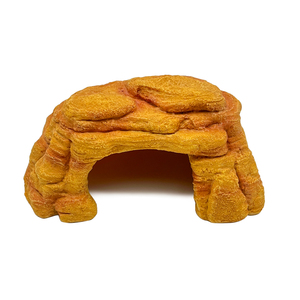 Vente en gros de pyramide en résine, forme de reptile, grotte de cachette, paysage d'habitacle pour gekco - Product Image 6