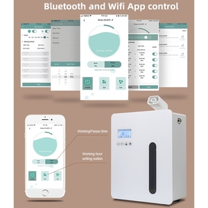 Bluetooth Wifi app điều khiển cảm ứng văn phòng HVAC mùi hương Nano atomization scenting khuếch tán máy với màn hình LCD hiển thị - Product Image 2