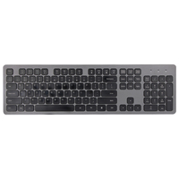 Ensemble clavier et souris sans fil VCOM étanche 2,4 GHz, 104 touches, clavier pour ordinateur portable, souris avec DPI réglable