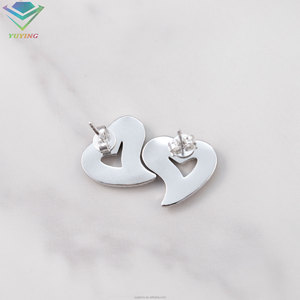 Pendientes de diseño nuevo, chapados en oro, plata de ley 925, pasan la prueba del diamante, certificado GRA, moissanita VVS, regalo para mujer, en stock. - Product Image 2