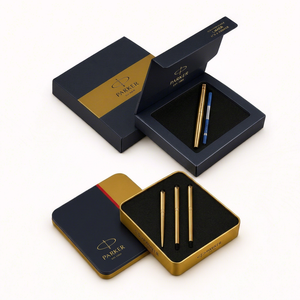 Luxury Rigid Gift <b>Box</b> Custom Logo Packaging Case for <b>Pen</b> Set Premium Presentation <b>Box</b> - Product Image 1