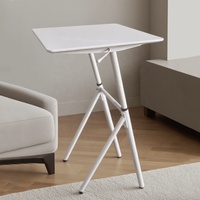 Bureau de direction moderne convertible en fer, réglable en hauteur par vérin pneumatique, avec plateau, économique en métal