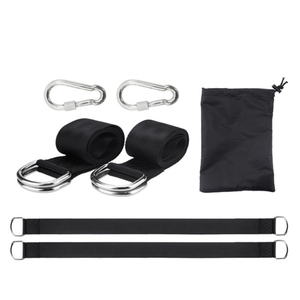 1.5m Polyester De La Force de Sécurité Heavy Duty Swing Bretelles Suspendus Kit Hamac Bretelles Ceintures avec Verrouillage <span class=keywords><strong>Mousqueton</strong></span> - Product Image 2