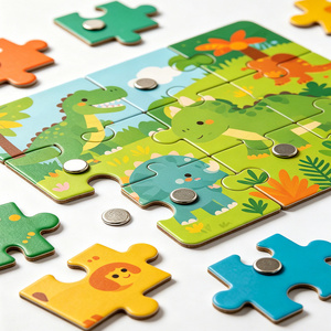 Jouets éducatifs en bois pour enfants, lettres et chiffres magnétiques, jouet éducatif préscolaire Montessori, cadeau d'anniversaire - Product Image 5