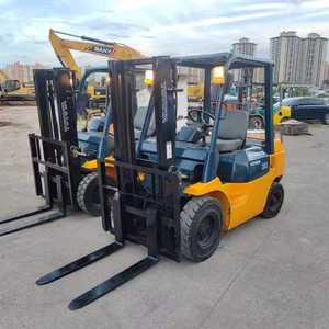 Mini Toyota usado 30 carretillas elevadoras diesel barato menos horas de trabajo y vender máquinas de alta calidad 3 ton mini carretilla elevadora - Product Image 3