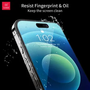 Protector de Pantalla XUNDD, Película Templada Esmerilada para <span class=keywords><strong>iPhone</strong></span> 16 15 14 13 Pro Max Plus, Vidrio Templado para Asus <span class=keywords><strong>Rog</strong></span> 5 <span class=keywords><strong>6</strong></span> 7 8 Pro - Product Image 4