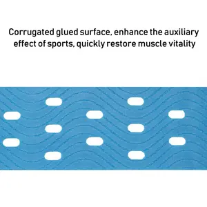 Pra-potongan 5cm X 5m bernapas elastis kinesiologi pita tahan air katun olahraga perekat perban fisioterapi terapi membungkus dukungan - Product Image 6