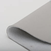 Tissu en maille respirant et chaud en mousse laminée unie pour les intercalaires de vêtements de sport décontractés pour garçons