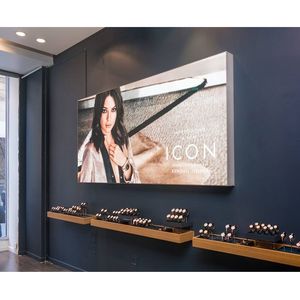 פרסום מסגרת ללא מסגרת אולטרה-דק בד עם תאורה אחורית מסגרת אור תיבת אור הוביל מסגרת מנורת אלומיניום מסגרת - Product Image 4