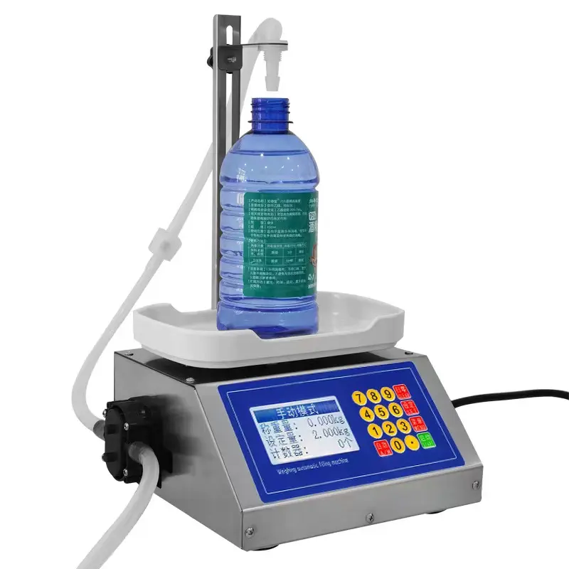 Wholesaling 220V OR 110V Digital Control Liquid Filling Machine Small Portable Electric Liquid Water Filling Machine