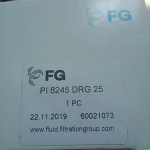 FG PI 8245 DRG 25 PI8245DRG25 ของแท้จากโรงงาน FG Filter Filtration Group (เซี่ยงไฮ้) จำกัด มีสินค้าในสต็อก คุณภาพสูง ราคาแข่งขัน - Product Image 5