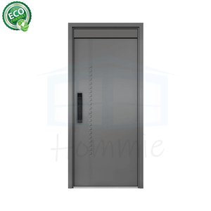 Porte d'entrée extérieure de style américain de haute qualité, porte d'entrée moderne en aluminium moulé, porte d'entrée principale résidentielle - Product Image 6