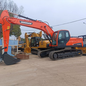 Envío rápido Excavadoras usadas Doosan DX225LC Excavadoras sobre orugas Maquinaria de construcción coreana original Excavadoras de 25 toneladas en venta - Product Image 5