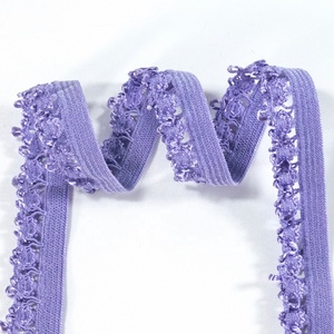 Mềm Nylon Picot Dệt Kim Đồ Lót Trim Ban Nhạc Đàn Hồi Đàn Hồi Picot Cho Phụ Nữ Của Đồ Lót & Áo Lót Nhà Dệt Sử Dụng - Product Image 4