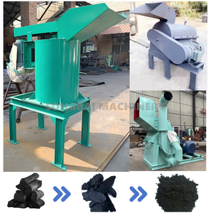 Machine à briquettes de biomasse pour le Nouvel An 2025, machine à briquettes de coquilles de noix de coco, charbon de narguilé, composants du moteur principal, 500-800 kg/h - Product Image 3