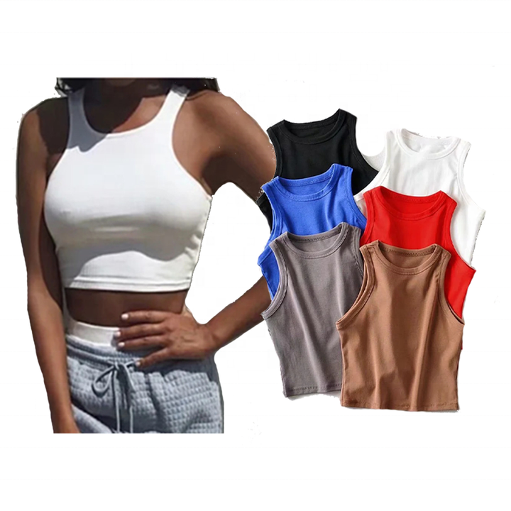 tank tops with elastic waist