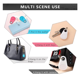 Mini traceur GPS intelligent pour animaux de compagnie, dispositif anti-perte portable Bluetooth, traceur pour chien <span class=keywords><strong>et</strong></span> chat Kingtale - Product Image 5
