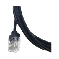 OEM 3M 10ft U/UTP Cat.6 kabel Patch Ethernet jaket PVC jaringan kabel komputer datar kabel Jumper Lan RJ45