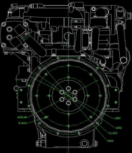 Moteur de yacht à propulsion arrière de 150 ch - Product Image 4