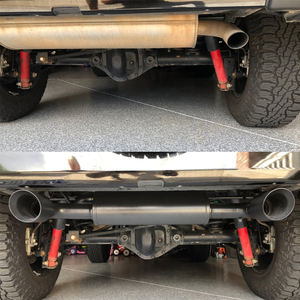 काले श्रृंखला निकास के लिए जीप रैंगलर जेके के साथ स्टेनलेस स्टील - Product Image 4