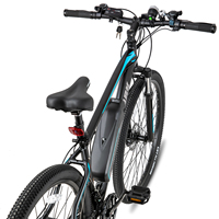 JOYKIE cakram rem sepeda listrik, HILAND 26/27/29 inci E sepeda 350W 10.4 Ah 21 kecepatan bingkai aluminium Aloi rem sepeda gunung