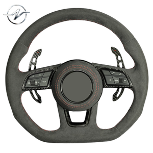 Volant sport en fibre de carbone et PU LED de haute qualité pour modèles <span class=keywords><strong>Audi</strong></span> A3/A4 B9 A5 RS3-7 S3-S6 - Product Image 1