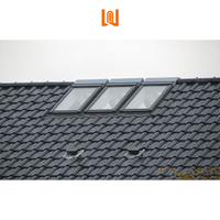 Fenêtre de toit en aluminium sur mesure pour maison résidentielle, fenêtre à auvent en verre, vente en gros d'usine